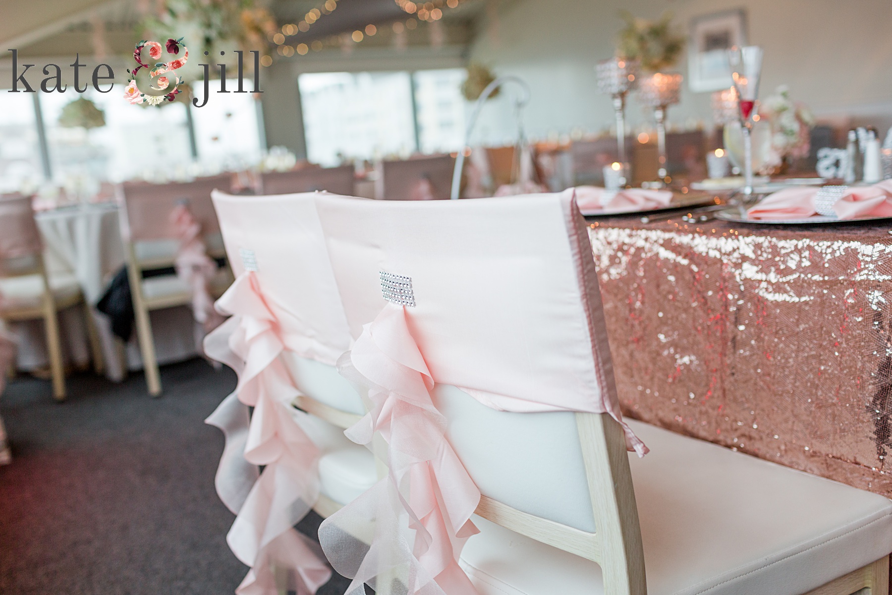 pink and rhinestone chair covers mcloone's pier house long branch