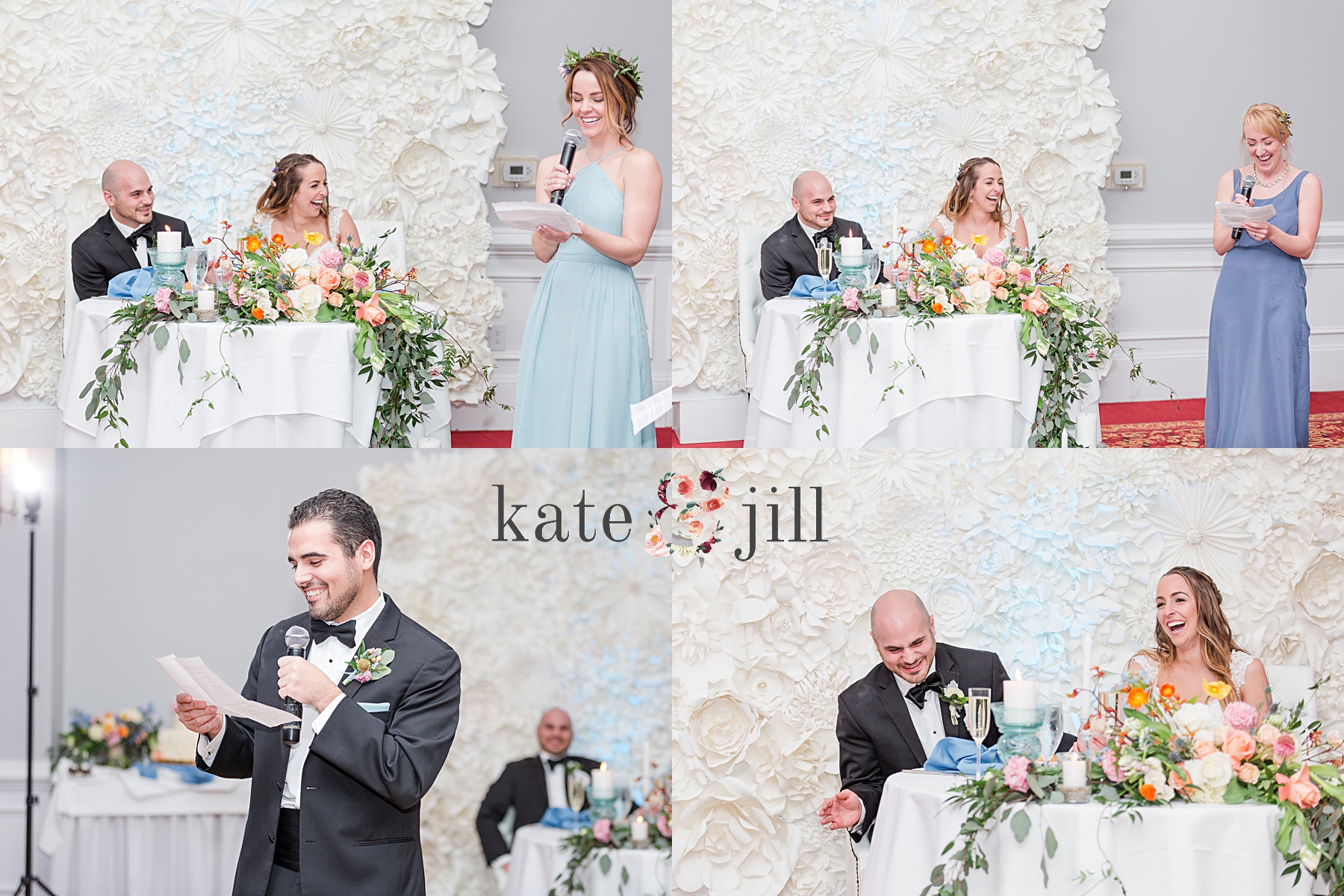 maid of honor and best man speeches