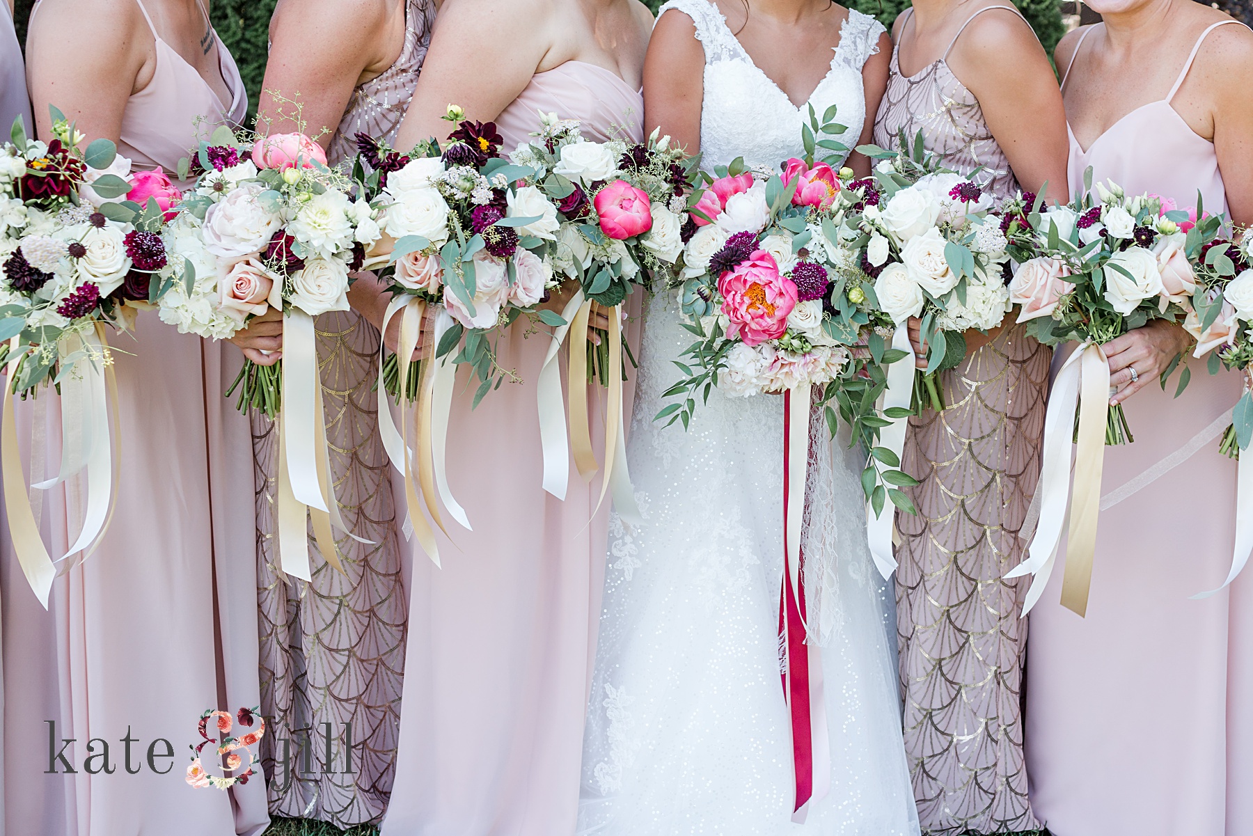 bridesmaids florals