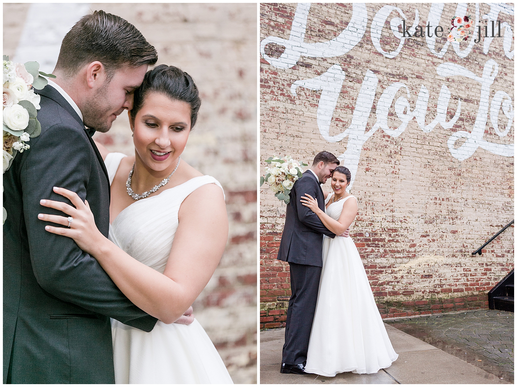 bride and groom photos in philly 