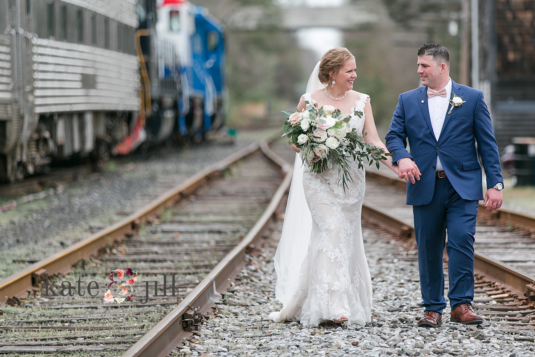 railroad wedding photos